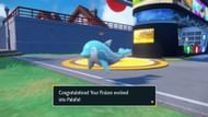 Palafin's Zero Forme as it appears in Pokemon Scarlet and Violet (Image via The Pokemon Company)